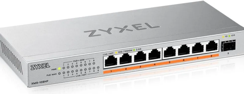 Zyxel XMG-100 Series XMG-108HP - Switch - ohanterad - ohanterad