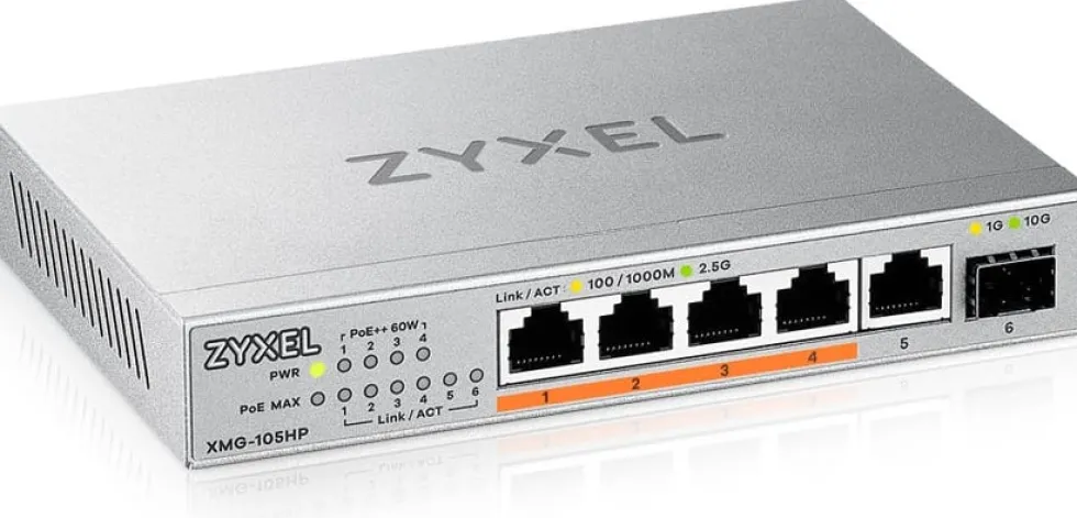 Zyxel XMG-100 Series XMG-105HP - Switch - ohanterad - ohanterad